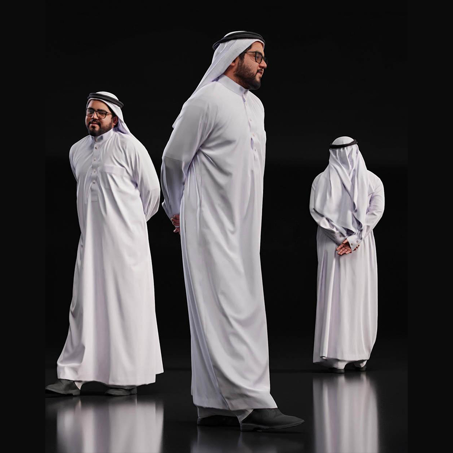 Posed Arab Free Model