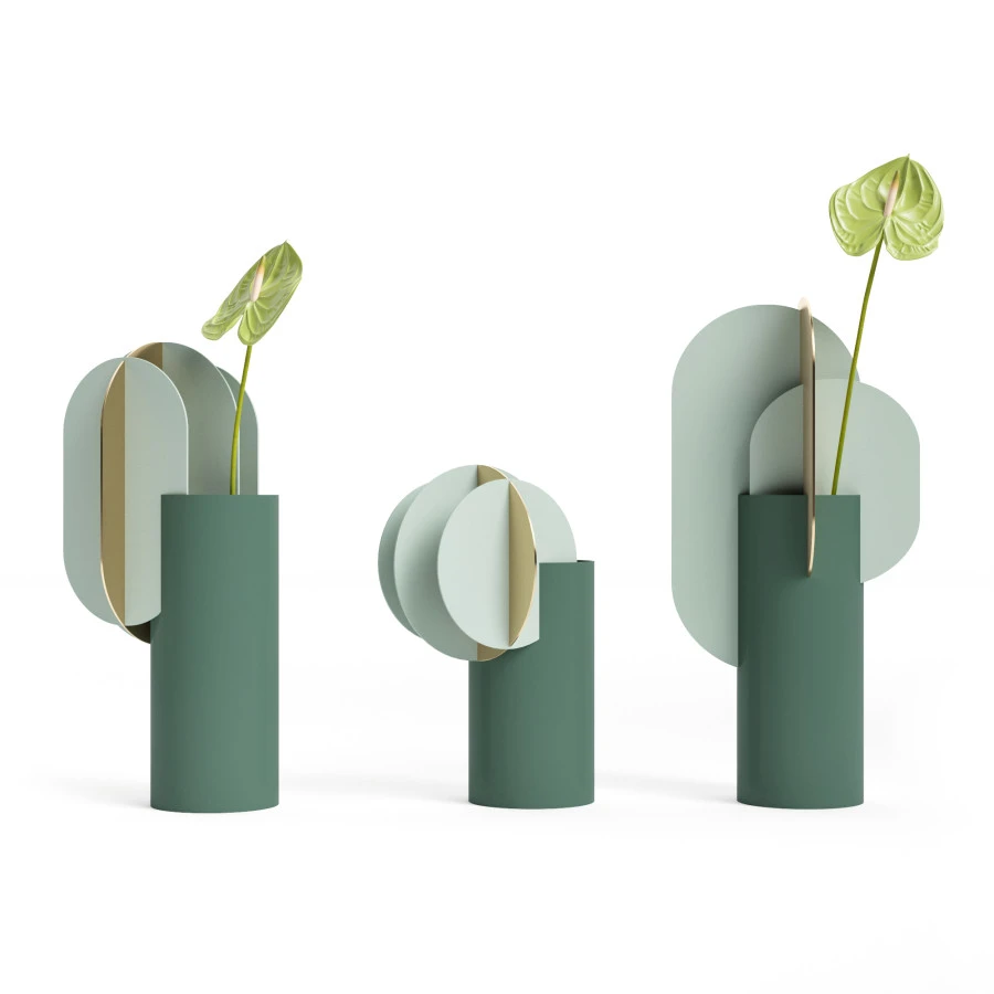 Gabo And Delaunay And Ekster Vases Cs9 By Noom