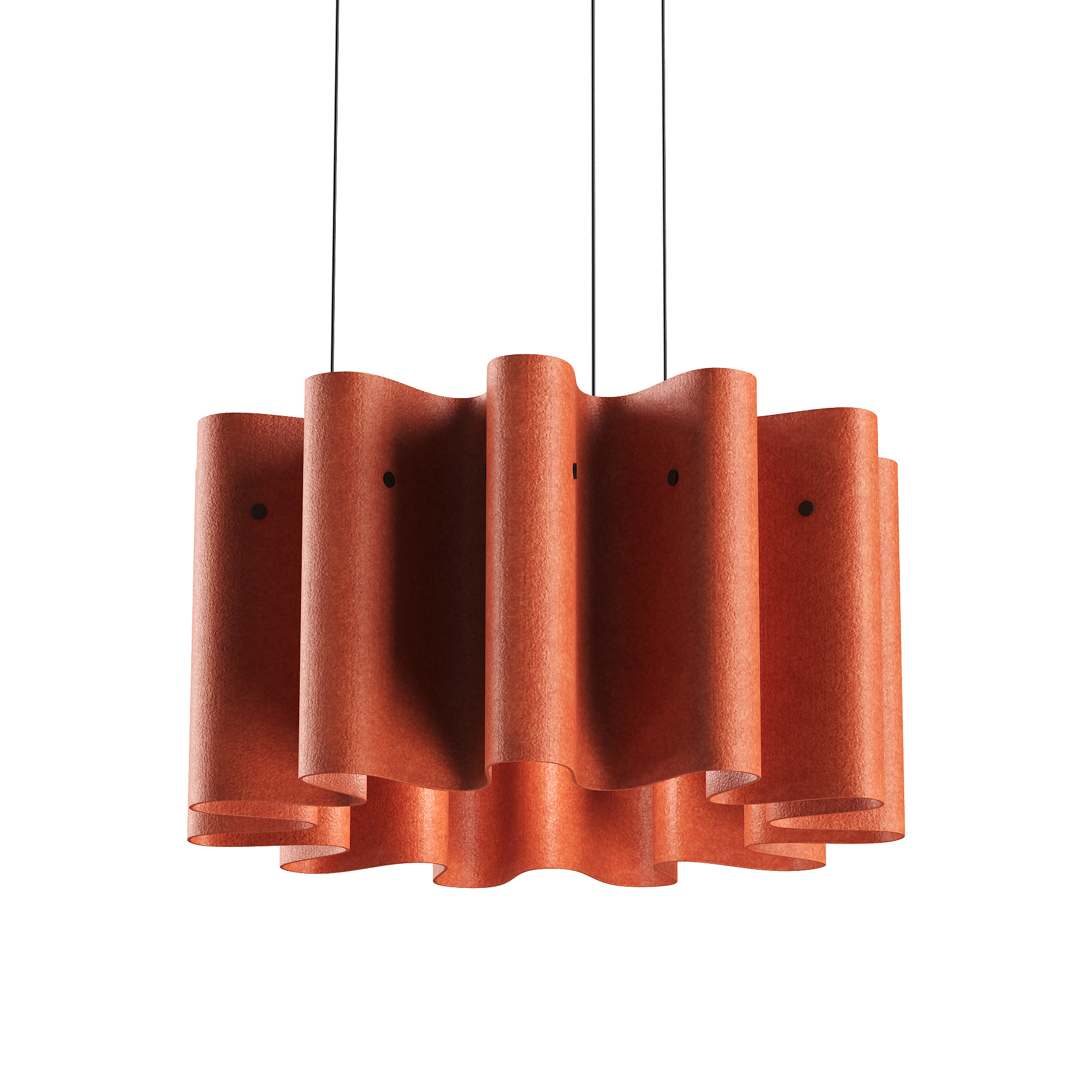 Акустический подвесной светильник D467хH250мм