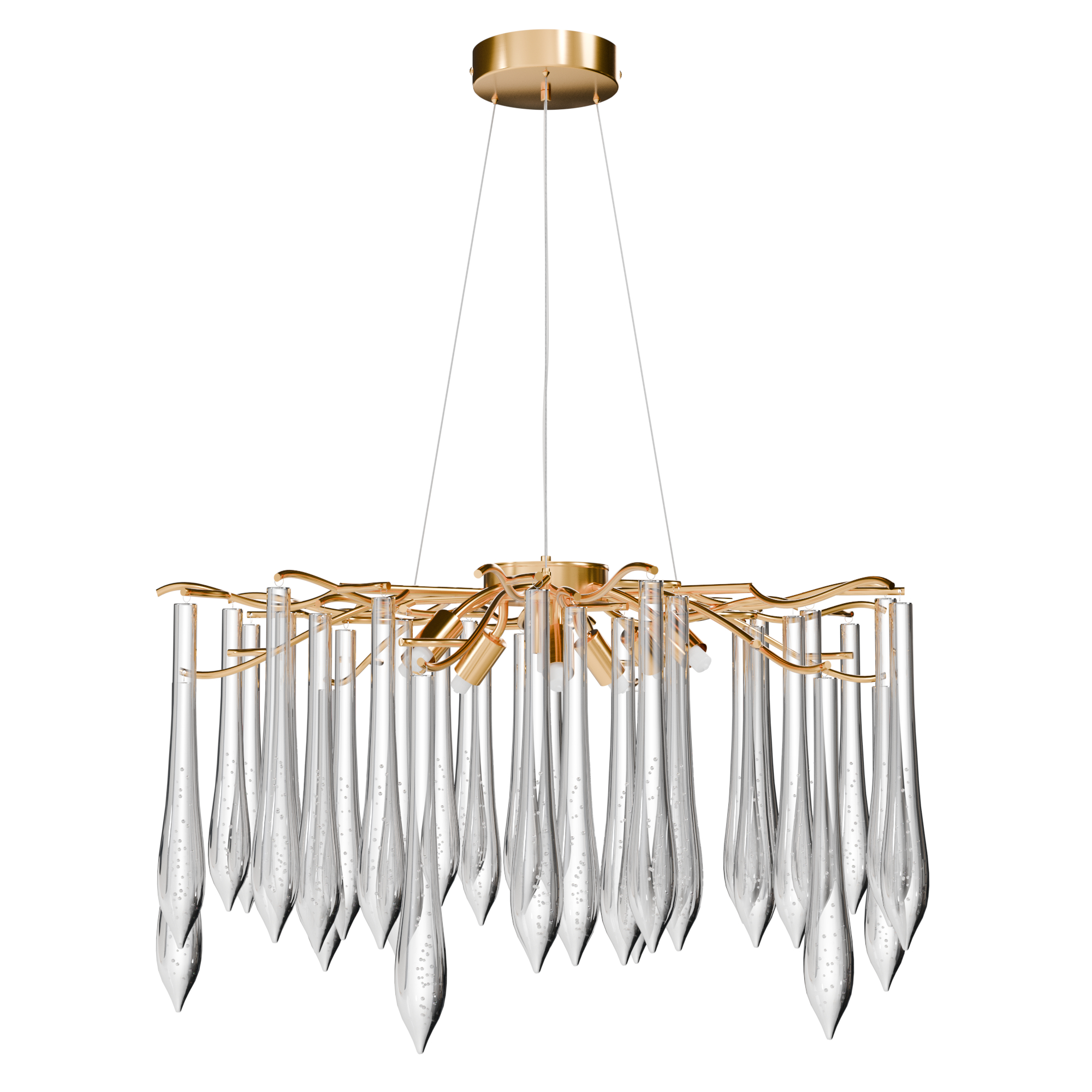 Подвесная люстра LIGHTERA Dewdrop LE302L-8G