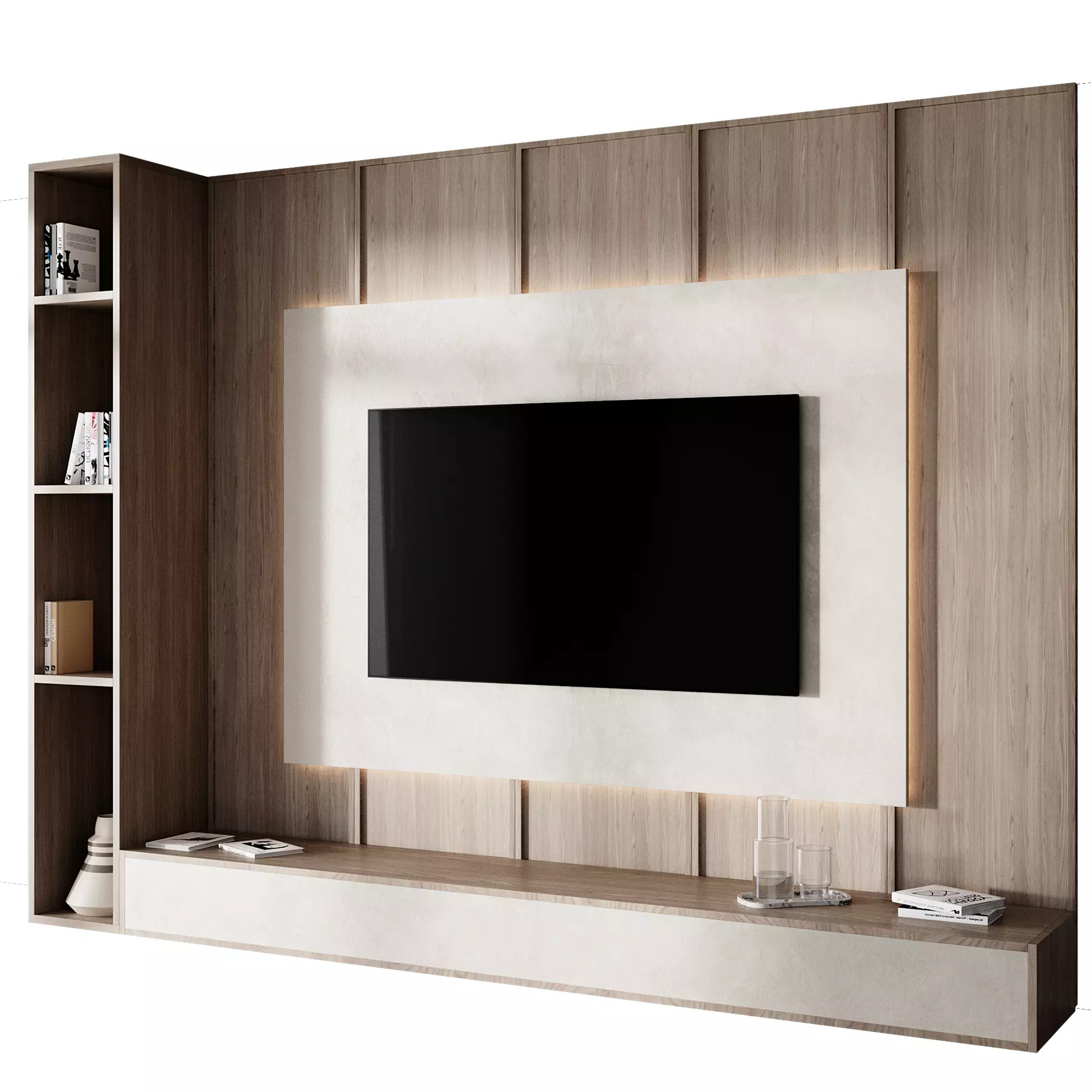 tv wall set 08