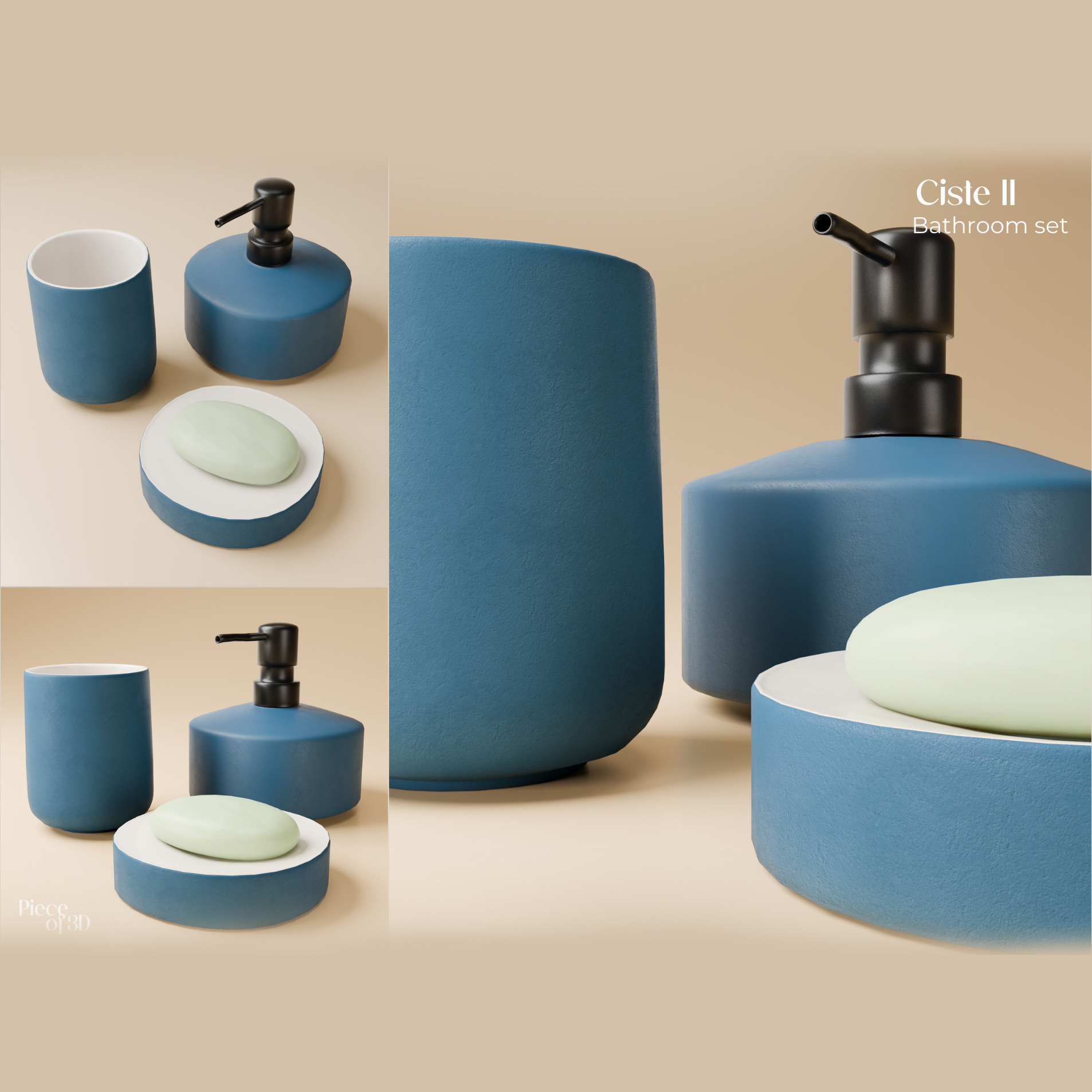 CISTE II - Bathroom set - ALINEA