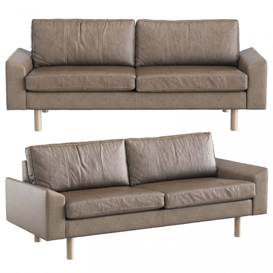 Leather Sofa By Illums Bolighus