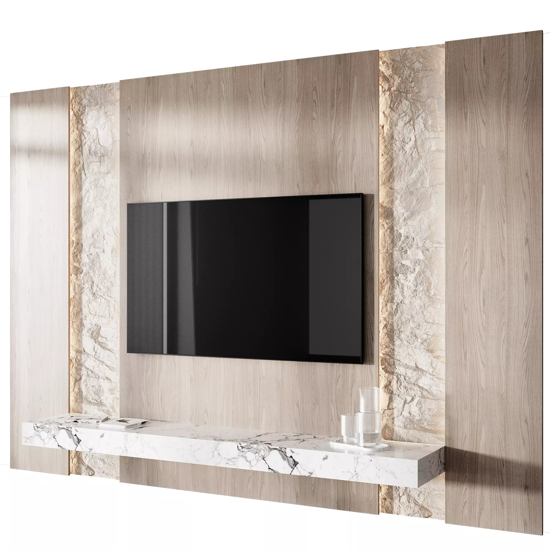 tv wall set 12