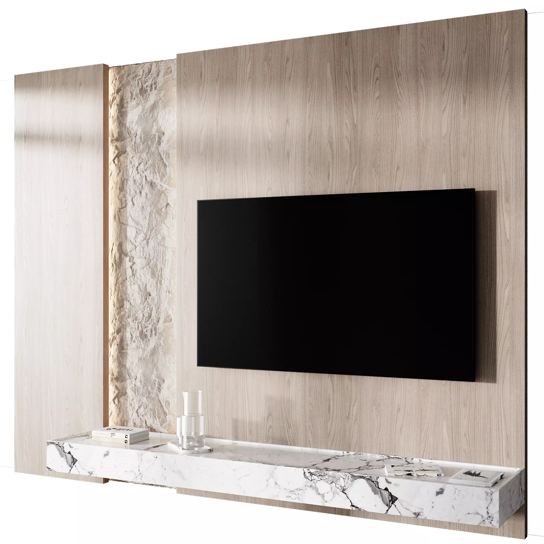 tv wall set 09