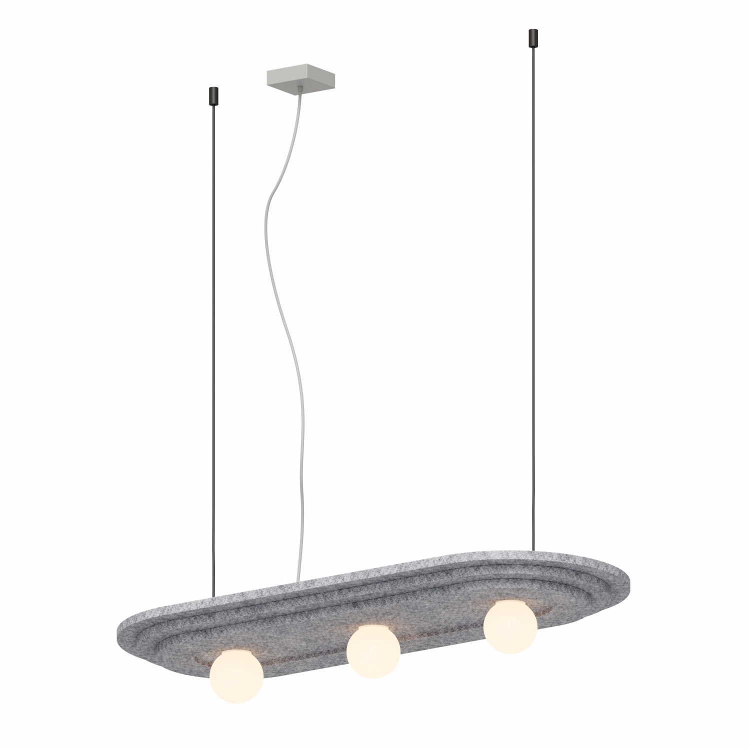 Акустический подвесной светильник Linea Deco