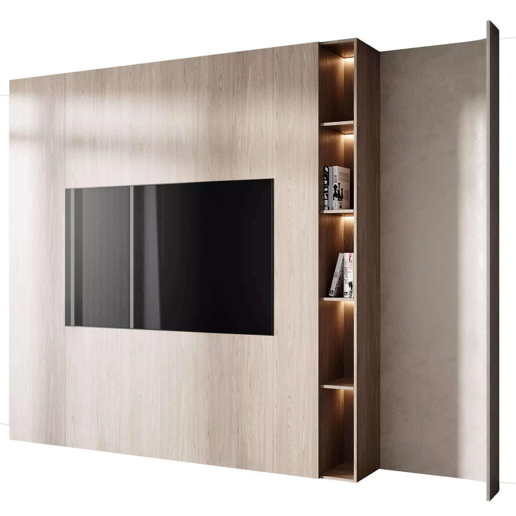 tv wall set 13