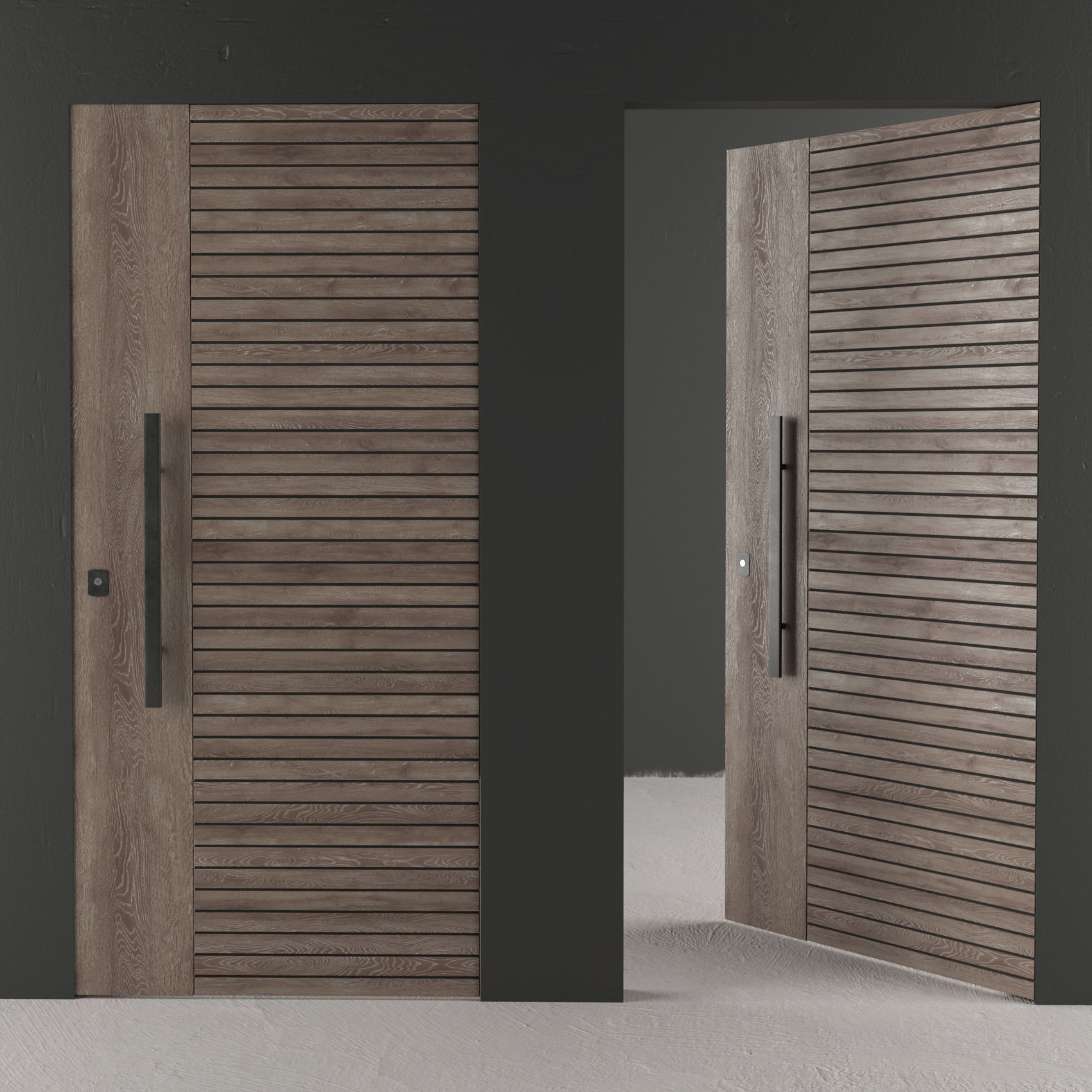Frameless Door