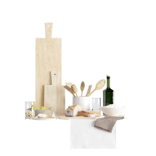 3D модель Kitchenware Decor для категории Кухня / Мелочь для кухни - превью