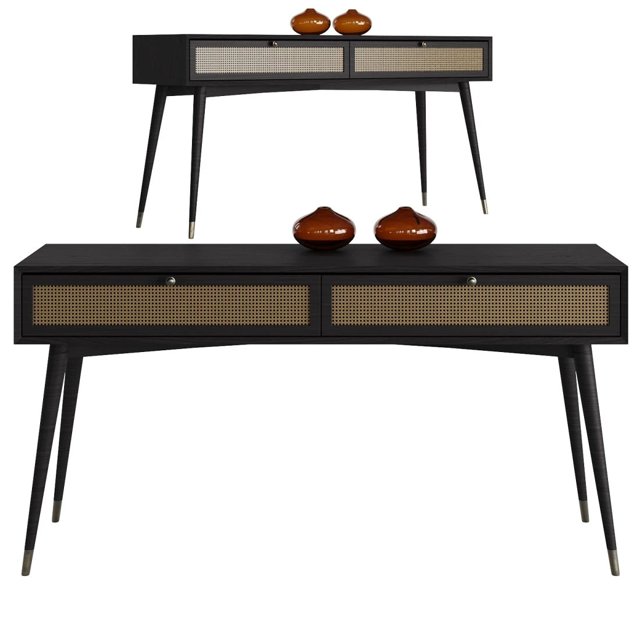 Rattan Console