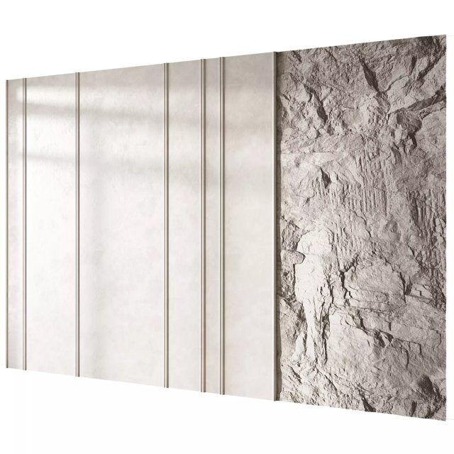 3D модель Headboard wall panel 014 для категории Декор / 3D панель - превью
