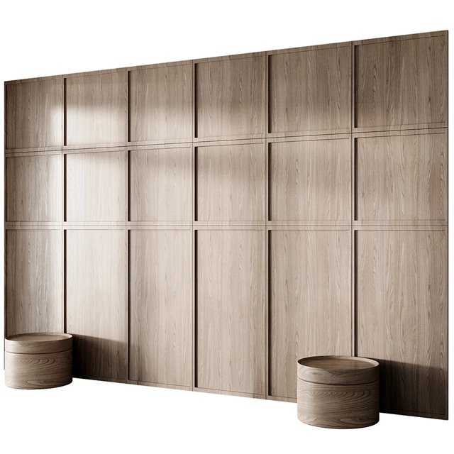 3D модель Headboard Wall Panel 003 для категории Декор / 3D панель - превью