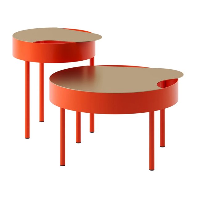 3D модель Foam Coffee Tables By Woo для категории Мебель / Журнальные столики - превью