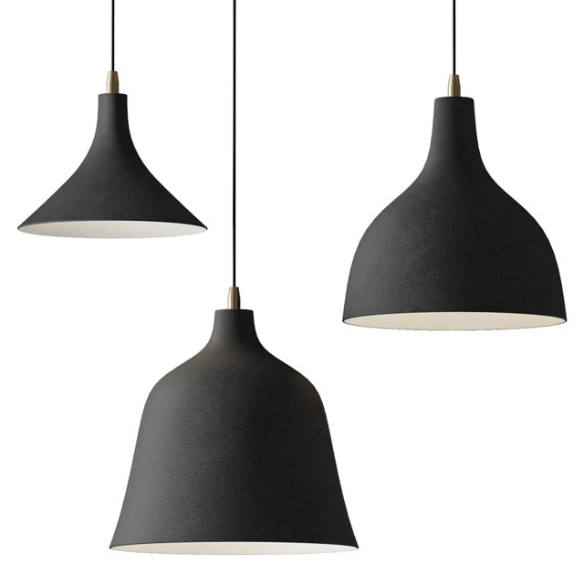 Karman T Black Pendant Lamp