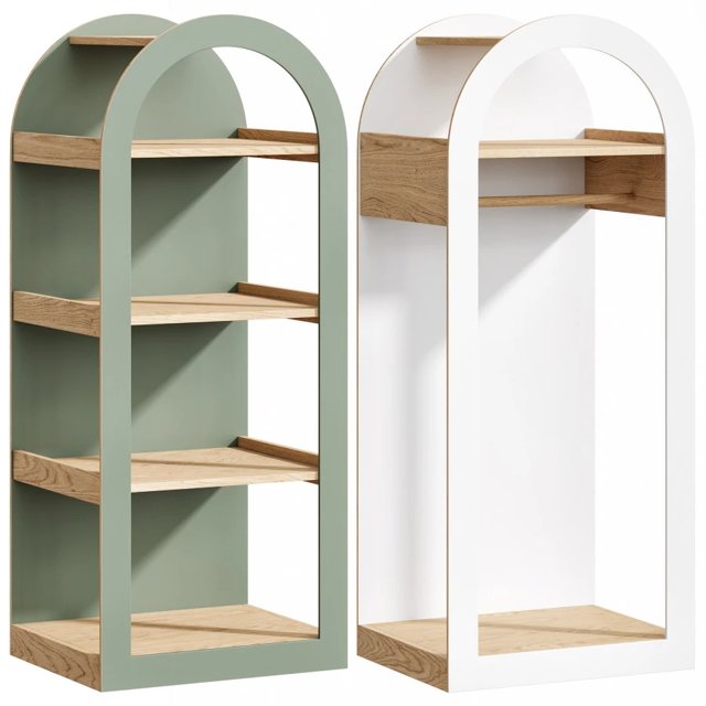 3D модель Arched Dresser Sage By Pse для категории Мебель / Стеллаж - превью
