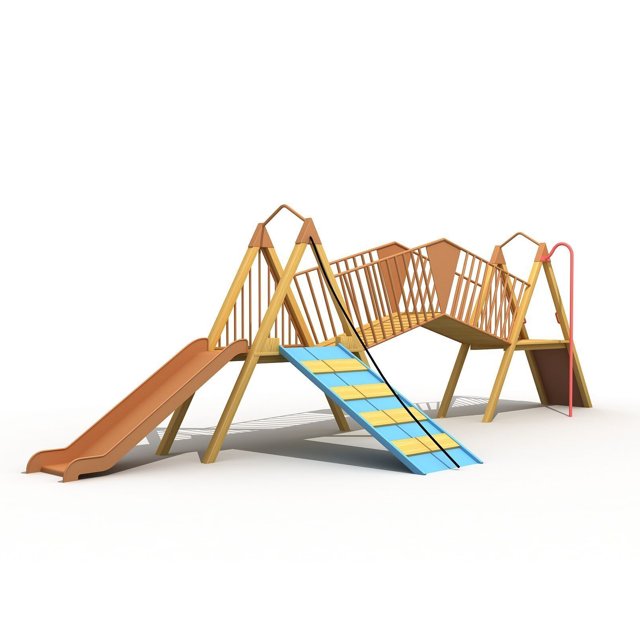Combination of amusement equipment