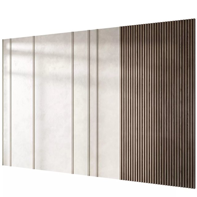 3D модель Headboard wall panel 009 для категории Декор / 3D панель - превью