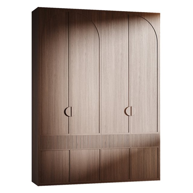 Wooding wardrobe