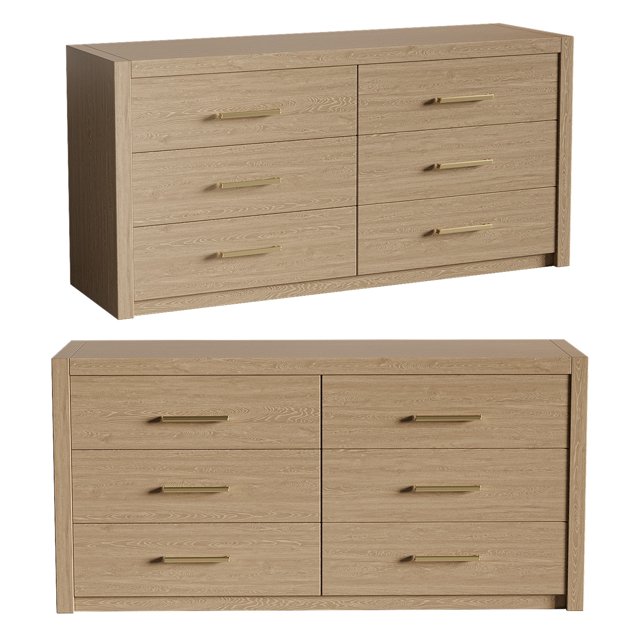 BodhiSix Drawer Dresser