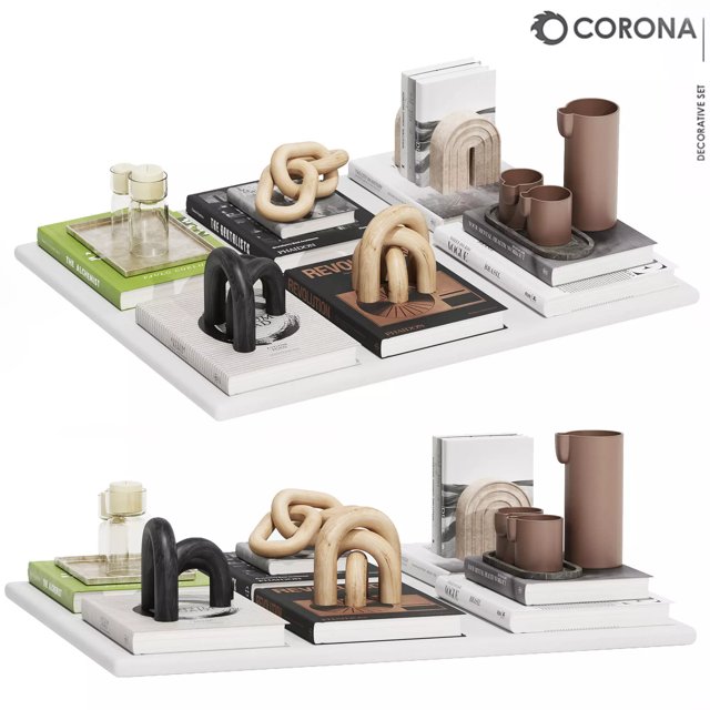 3D модель Decorative set 06 для категории Декор / Декоративные наборы - превью