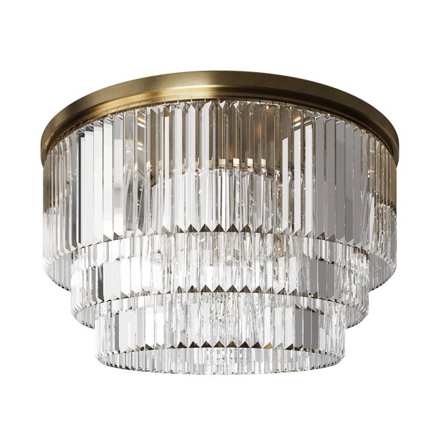 3D модель Royal Cascade Chandelier для категории Освещение / Потолочный - превью