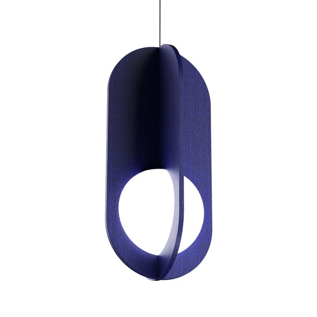 Акустический подвесной светильник D230хH500мм