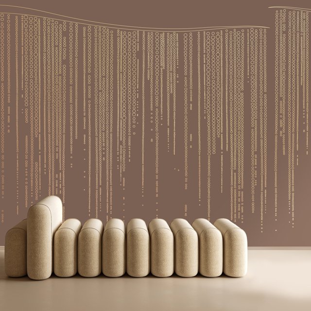 PINEGIN WALL & FRESCO | Панно Lines-PL053