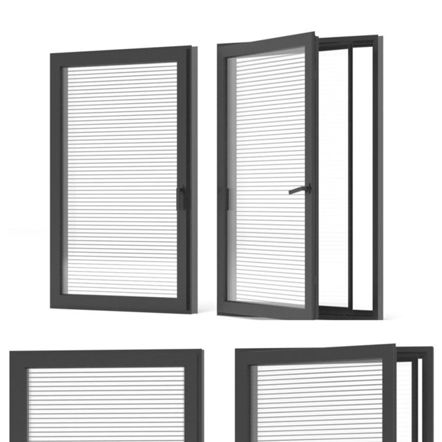 WINDOWS with lines like blinds