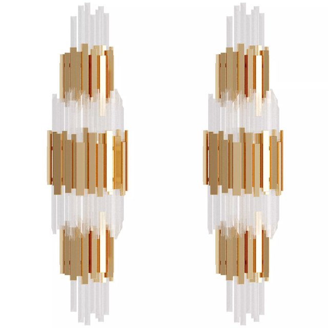3D модель The Empire II Wall Lamp для категории Освещение / Бра - превью