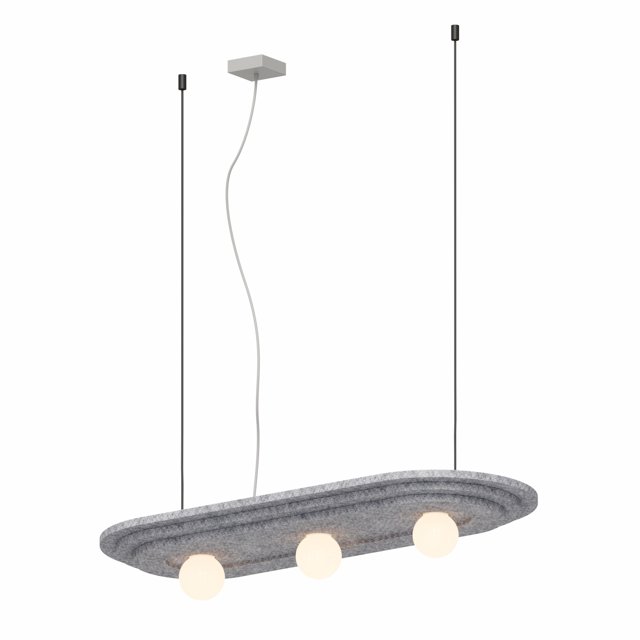 3D модель Акустический подвесной светильник Linea Deco для категории Освещение / Подвесные светильники - превью