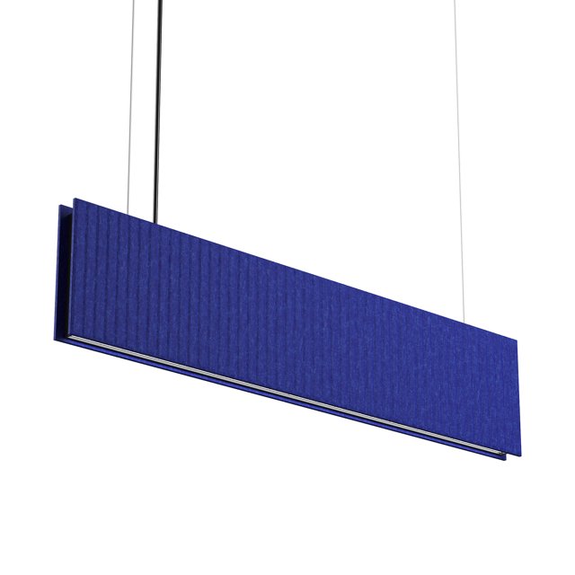 Акустический подвесной линейный светильник 40Вт 1288х280мм