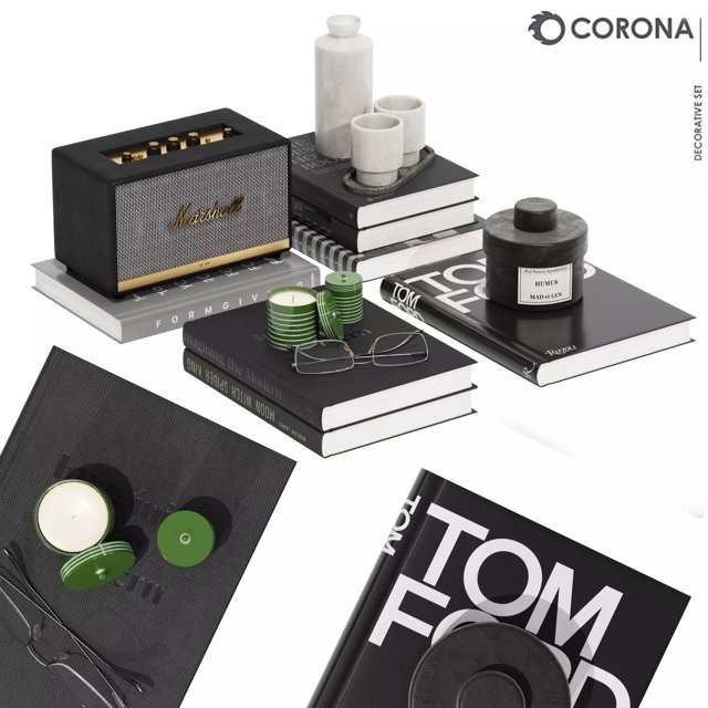 3D модель Decorative set 10 для категории Декор / Декоративные наборы - превью